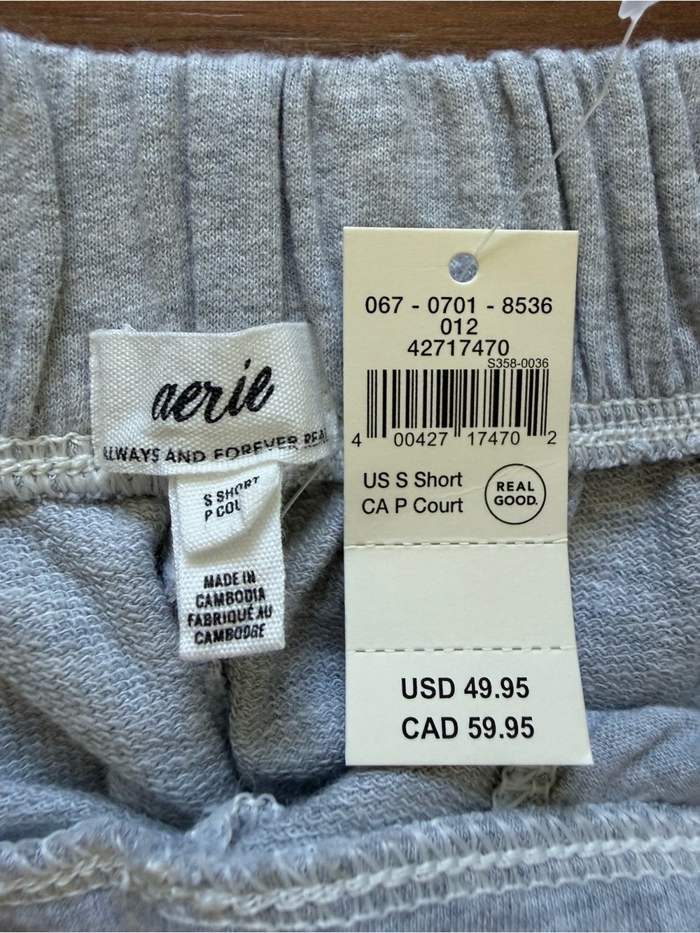 NWT aerie Street Trouser Sweatpants - Picture 2 of 3
